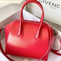 Repliche Borsa tote Givenchy Antigona Mini in pelle rosso Imitazioni False Outlet Online