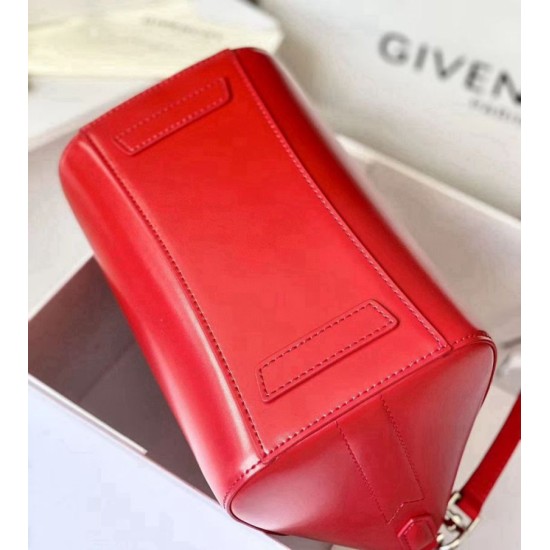 Repliche Borsa tote Givenchy Antigona Mini in pelle rosso Imitazioni False Outlet Online