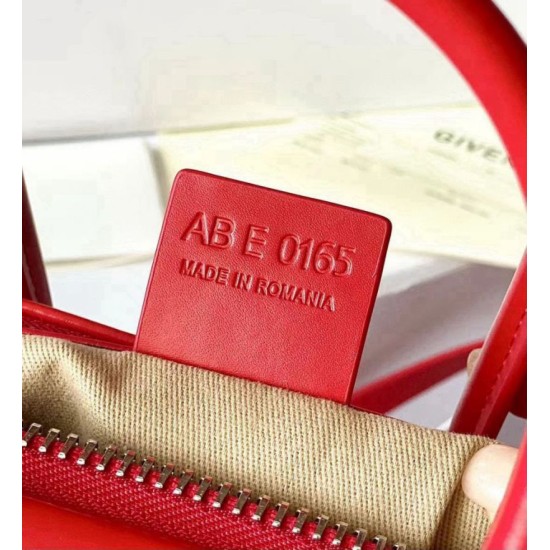 Repliche Borsa tote Givenchy Antigona Mini in pelle rosso Imitazioni False Outlet Online