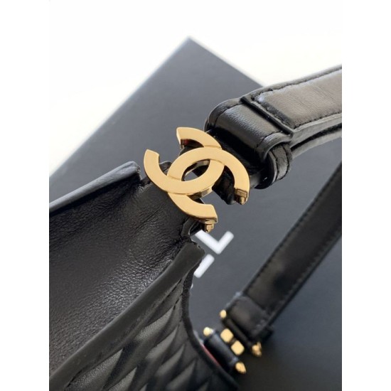 Repliche Borsa hobo Chanel 26X AS6045 nera Imitazioni False Outlet Online