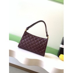 Repliche Borsa hobo Chanel 26X AS6045 Borgogna Imitazioni False Outlet Online