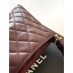 Repliche Borsa hobo Chanel 26X AS6045 Borgogna Imitazioni False Outlet Online