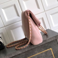 Repliche Borsa tote pieghevole Diana Chanel scamosciata piccola/media/grande Rosa Imitazioni False Outlet Online
