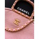 Repliche Borsa tote pieghevole Diana Chanel scamosciata piccola/media/grande Rosa Imitazioni False Outlet Online