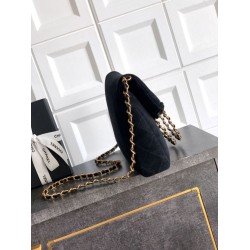 Qualità perfetta Replica Borsa tote pieghevole Diana Chanel scamosciata piccola/media/grande Nero Imitazioni Outlet Repliche Borsa tote pieghevole Diana Chanel scamosciata piccola/media/grande Nero Imitazioni False Outlet Online