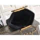 Repliche Borsa tote pieghevole Diana Chanel scamosciata piccola/media/grande Nero Imitazioni False Outlet Online