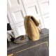 Repliche Borsa tote pieghevole Diana Chanel scamosciata piccola/media/grande marrone Imitazioni False Outlet Online