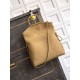 Repliche Borsa tote pieghevole Diana Chanel scamosciata piccola/media/grande marrone Imitazioni False Outlet Online