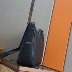 Repliche Borsa Hobo Dior Grande Dior Slider Zipped da uomo nera Imitazioni False Outlet Online