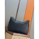 Repliche Borsa Hobo Dior Grande Dior Slider Zipped da uomo nera Imitazioni False Outlet Online
