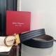 Qualità perfetta Replica Cintura da uomo Salvatore Ferragamo 3.5 cm con fibbia ad ardiglione squisita oro Nero Imitazioni Outlet Repliche Cintura da uomo Salvatore Ferragamo 3.5 cm con fibbia ad ardiglione squisita oro Nero Imitazioni False Outlet Online