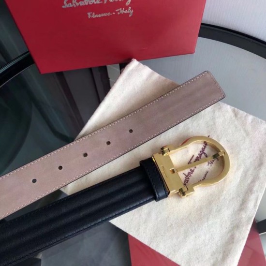 Qualità perfetta Replica Cintura da uomo Salvatore Ferragamo 3.5 cm con fibbia ad ardiglione squisita oro Nero Imitazioni Outlet Repliche Cintura da uomo Salvatore Ferragamo 3.5 cm con fibbia ad ardiglione squisita oro Nero Imitazioni False Outlet Online