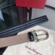 Qualità perfetta Replica Cintura da uomo Salvatore Ferragamo 3.5 cm con fibbia ad ardiglione squisita argento Nero Imitazioni Outlet Repliche Cintura da uomo Salvatore Ferragamo 3.5 cm con fibbia ad ardiglione squisita argento Nero Imitazioni False Outlet Online