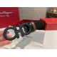 Repliche Cintura da uomo Salvatore Ferragamo da 3.5 cm con fibbia nera Imitazioni False Outlet Online