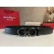 Repliche Cintura da uomo Salvatore Ferragamo da 3.5 cm con fibbia nero Imitazioni False Outlet Online