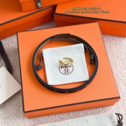 Repliche cintura Hermes Donna My H e reversibile Hermès sur Mer 13 mm Nero/marrone Imitazioni False Outlet Online