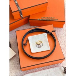Repliche cintura Hermes Donna My H e reversibile Hermès sur Mer 13 mm Blu/Nero Imitazioni False Outlet Online