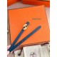 Repliche cintura Hermes Donna My H e reversibile Hermès sur Mer 13 mm Blu/Nero Imitazioni False Outlet Online