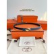 Repliche cintura Hermes Donna My H e reversibile Hermès sur Mer 13 mm Blu/Nero Imitazioni False Outlet Online