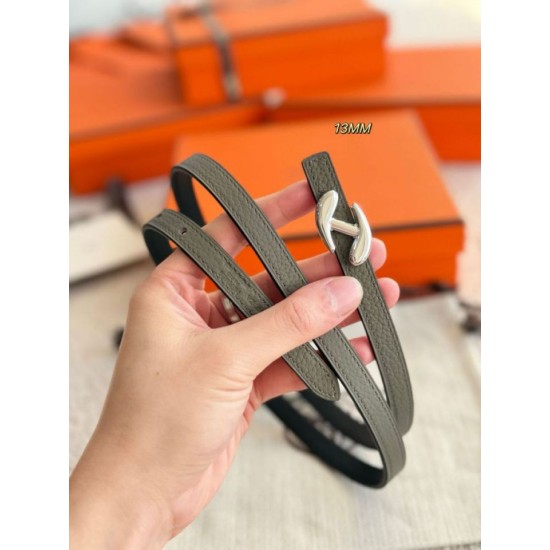 Repliche cintura Hermes Donna My H e reversibile Hermès sur Mer 13 mm Imitazioni False Outlet Online