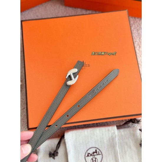 Repliche cintura Hermes Donna My H e reversibile Hermès sur Mer 13 mm Imitazioni False Outlet Online
