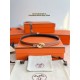 Repliche cintura Hermes Donna My H e reversibile Hermès sur Mer 13 mm marrone/Nero Imitazioni False Outlet Online