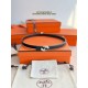 Repliche cintura Hermes Donna My H e Hermès sur Mer 13 mm Nero Imitazioni False Outlet Online