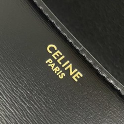 Miglior sito Replica Borsa a spalla Celine Diane nera Imitazioni Outlet Online