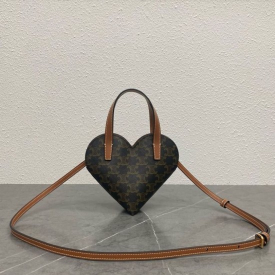 Miglior sito Replica Borsa Celine Teen Coeur Triomphe Imitazioni Outlet Online