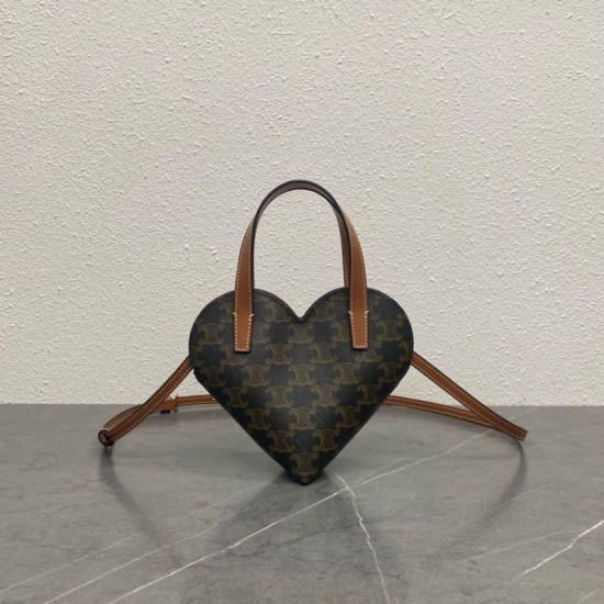 Miglior sito Replica Borsa Celine Teen Coeur Triomphe Imitazioni Outlet Online