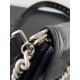 Miglior sito Replica Borsa a tracolla Balenciaga BB con patta morbida e finiture argentate Imitazioni Outlet Online