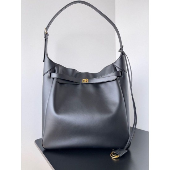 Miglior sito Replica Borsa hobo grande Balenciaga Bel Air nera Imitazioni Outlet Online