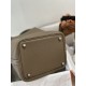 Miglior sito Replica Borsa Hermes Picotin Lock 18/22 Etoupe grigia hardware argentato Imitazioni Outlet Online