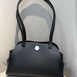 Miglior sito Replica Borsa a tracolla Hermes Tablier Sellier Nero Imitazioni Outlet Online