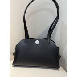 Miglior sito Replica Borsa a tracolla Hermes Tablier Sellier Nero Imitazioni Outlet Online