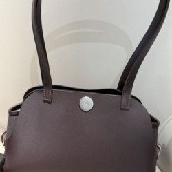 Miglior sito Replica Borsa a tracolla Hermes Tablier Sellier Ebano Imitazioni Outlet Online