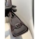 Miglior sito Replica Borsa a tracolla Hermes Tablier Sellier Ebano Imitazioni Outlet Online