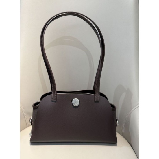 Miglior sito Replica Borsa a tracolla Hermes Tablier Sellier Ebano Imitazioni Outlet Online