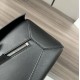 Miglior sito Replica Marsupio classico piccolo Puzzle Edge Loewe Nero Imitazioni Outlet Online