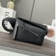 Miglior sito Replica Marsupio classico piccolo Puzzle Edge Loewe Nero Imitazioni Outlet Online