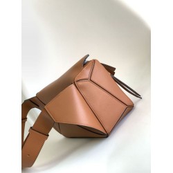 Miglior sito Replica Marsupio classico piccolo Puzzle Edge Loewe Marrone Imitazioni Outlet Online