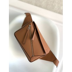 Miglior sito Replica Marsupio classico piccolo Puzzle Edge Loewe Marrone Imitazioni Outlet Online