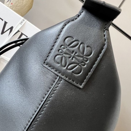 Miglior sito Replica Borsa a tracolla piccola Loewe Cubi Nero Imitazioni Outlet Online