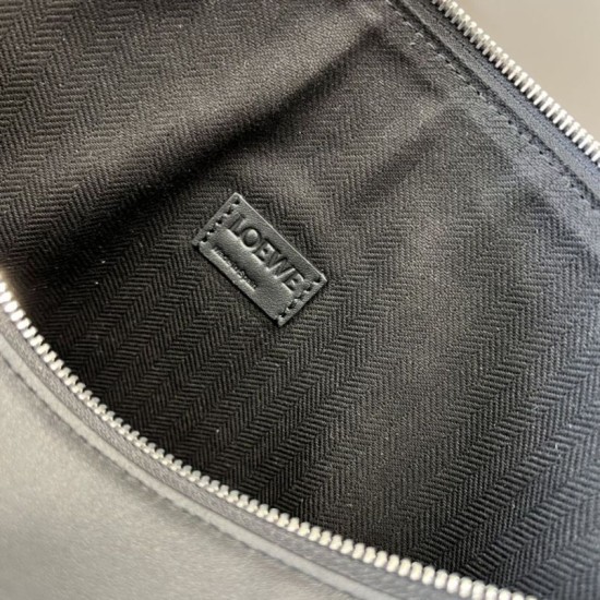 Miglior sito Replica Borsa a tracolla piccola Loewe Cubi Nero Imitazioni Outlet Online