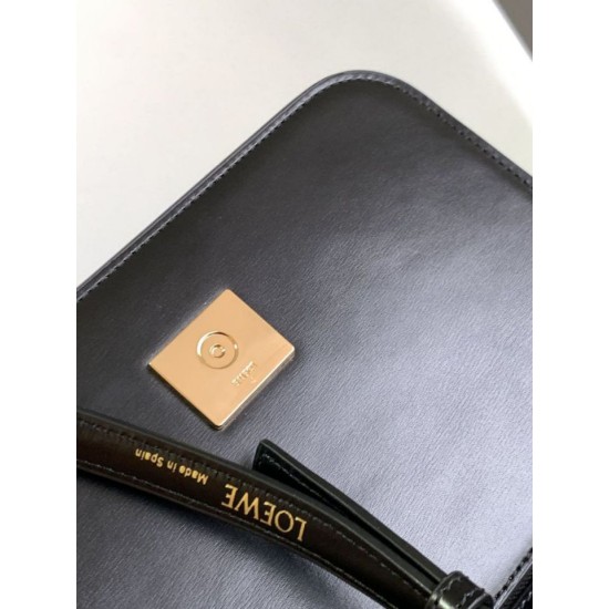 Miglior sito Replica Borsa piccola Loewe Goya nera Imitazioni Outlet Online