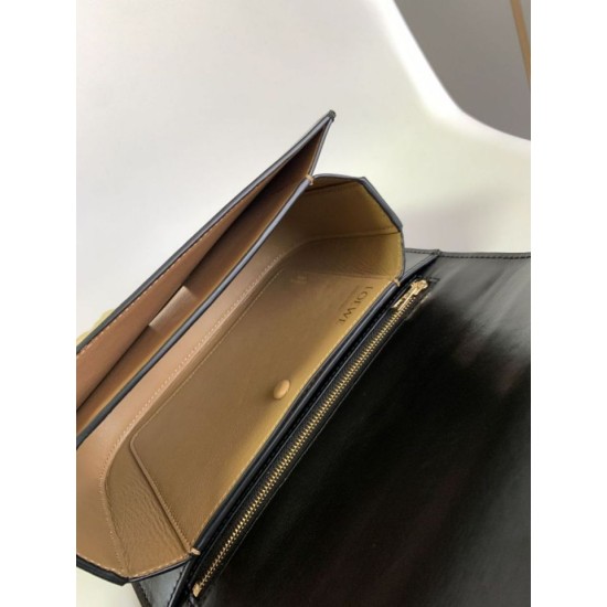 Miglior sito Replica Borsa piccola Loewe Goya nera Imitazioni Outlet Online