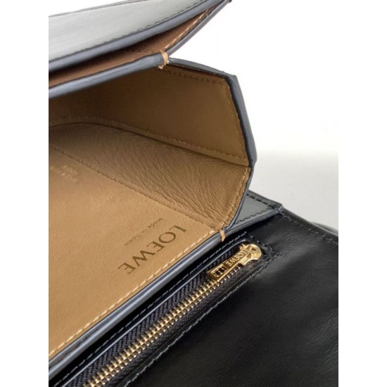 Miglior sito Replica Borsa piccola Loewe Goya nera Imitazioni Outlet Online