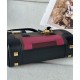 Miglior sito Replica Borsa a tracolla Loewe Amazona 23 con dettaglio lucchetto nero Imitazioni Outlet Online