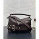 Miglior sito Replica Borsa Loewe Large Puzzle Biker Caffè Imitazioni Outlet Online