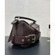 Miglior sito Replica Borsa Loewe Large Puzzle Biker Caffè Imitazioni Outlet Online
